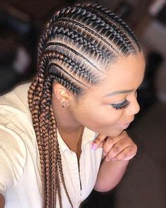 10 Best push back hairstyles ideas | african braids hairstyles, braid ...