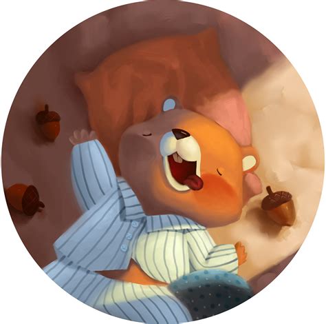 Good night, Chipmunk! on Behance Children's Book Illustration, Book Illustrations, Chipmunks ...