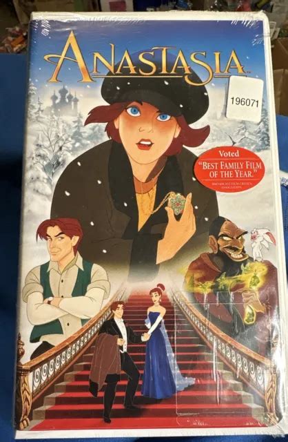 ANASTASIA 20TH CENTURY Fox Animation (VHS, 1998) Sealed Clamshell BEAUTIFUL $9.95 - PicClick