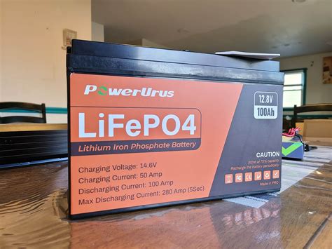 Review: PowerUrus 12V 100Ah LiFePO4 Bluetooth Smart Battery