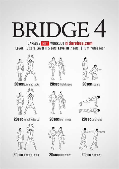 Bridge 4! Workout