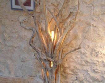 Items similar to The arch - Driftwood floor lamp rustic unique pendant ...