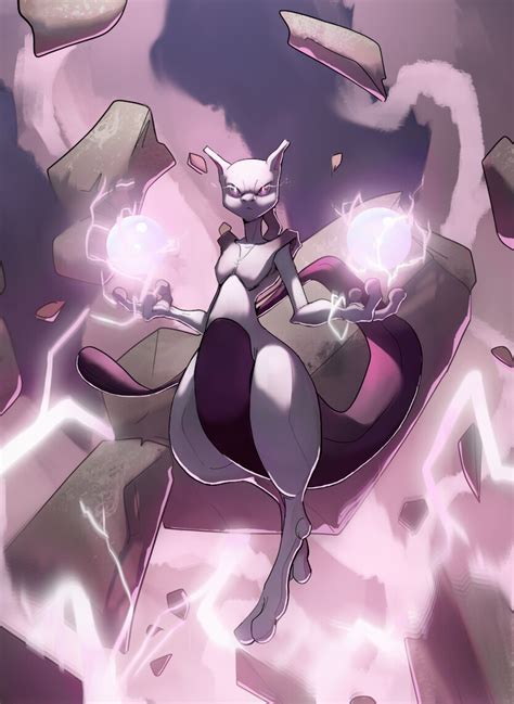 ArtStation - Mewtwo - fanart