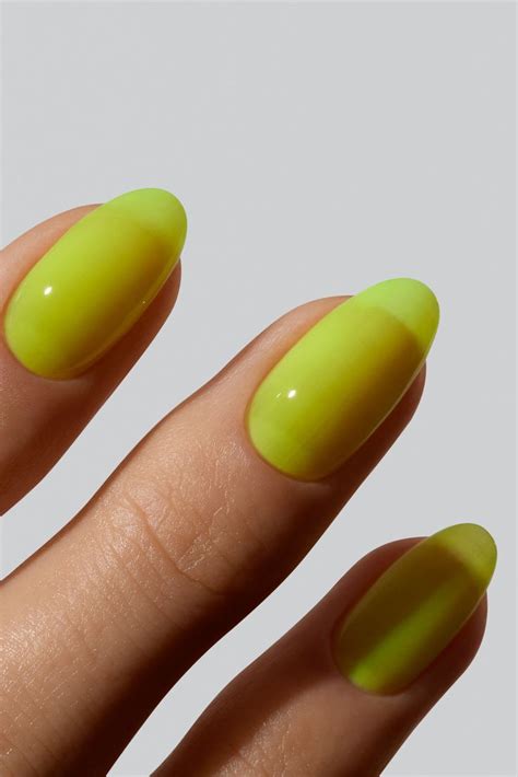 Highlighter Yellow | Nail polish, Uv gel nail polish, Nail trends