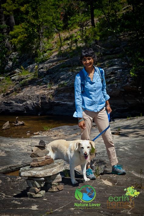 Maya the Nature Dog Hikes and Rests At Chutes Provincial Park