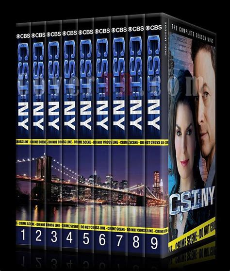 CSI: NY (Seasons 1-9) - Custom Dvd Cover Set - English [2004-2013 ...