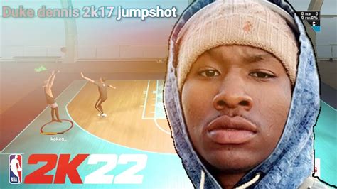 Trying Out Duke Dennis 2K17 Jumpshot in NBA 2K22 - YouTube