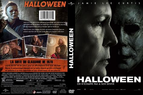 Jaquette DVD de Halloween (2018) custom - Cinéma Passion