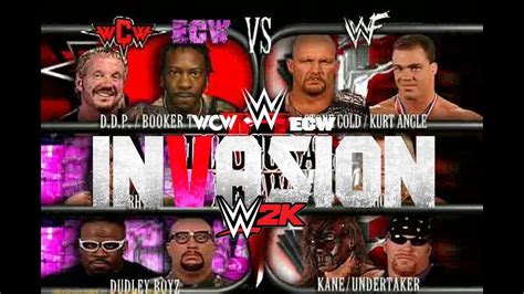 WWF VS WCW+ECW : Invasion Re-Envisioned! (2020) - YouTube