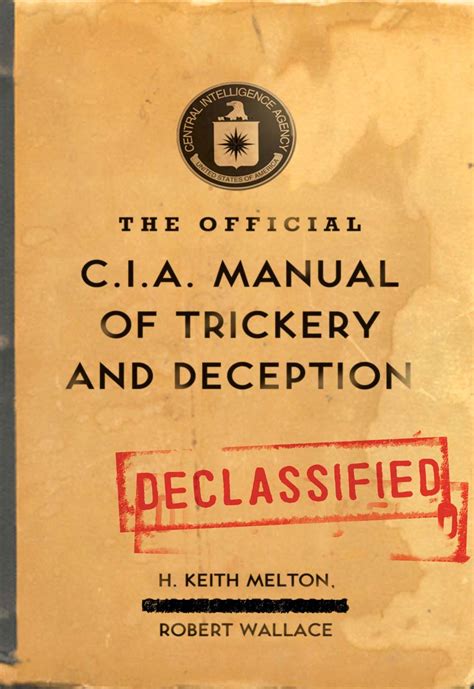 Read The Official CIA Manual of Trickery and Deception Online by H ...