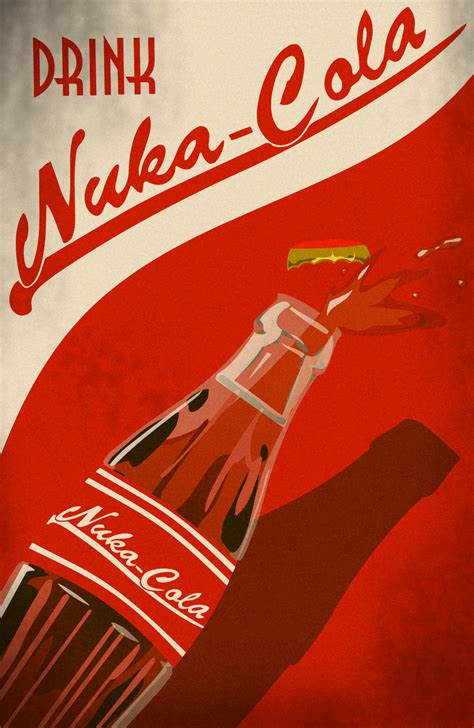 Nuka Cola Poster by LaggyCreations on DeviantArt