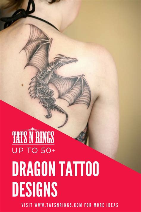 50+ Incredible Dragon Tattoo Ideas - Tats 'n' Rings | Dragon tattoo, Dragon tattoo designs, Tattoos