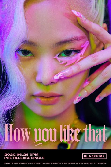 Blackpink How You Like That Teaser Posters 3 (HD) - K-Pop Database / dbkpop.com