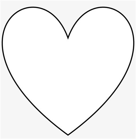 Download Free - White Heart No Background - HD Transparent PNG - NicePNG.com