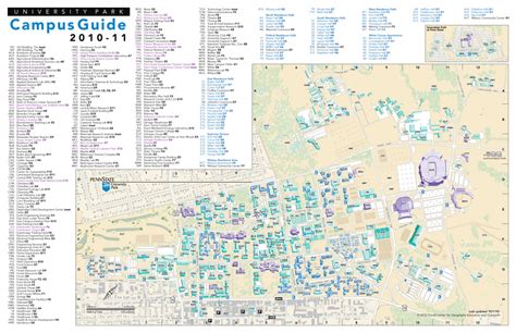 Penn State Parking Map - Printable Map