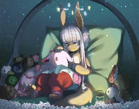 Wallpaper : Made in Abyss, Nanachi Made in Abyss, Mitty Made in Abyss, bunny ears, anime, kemono ...