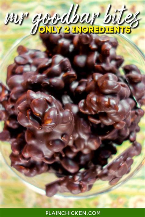 Mr. Goodbar Bites (Chocolate Covered Peanuts) - Plain Chicken