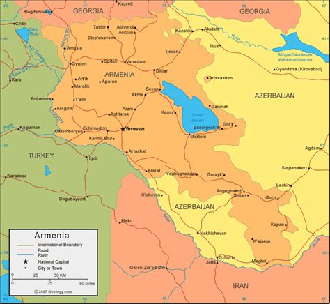 armenia-map ⋆ El Cultivo del granado⋆