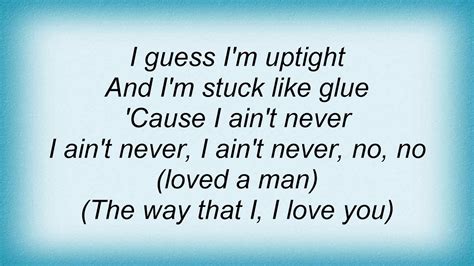 Aretha Franklin - I Never Loved A Man Lyrics - YouTube