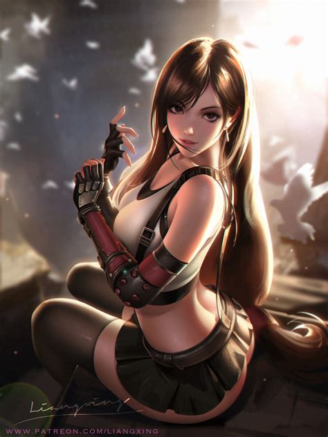 ArtStation - Tifa Lockhart, Liang xing | Tifa lockhart, Anime, Final fantasy art