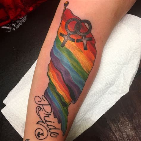 ghettobrite:gay-pride-tattoo-gay-color-gay-pride-flag-pride