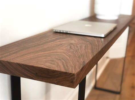 Customizable Solid Walnut Desk Office Desk Modern Desk - Etsy