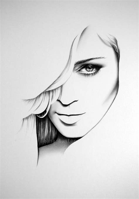 Buy Madonna Fine Art Pencil Drawing Portrait Print Hand Signed Online ...