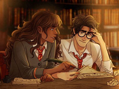 Hermione & Harry [COM], Faith Danielle on ArtStation at https://www ...