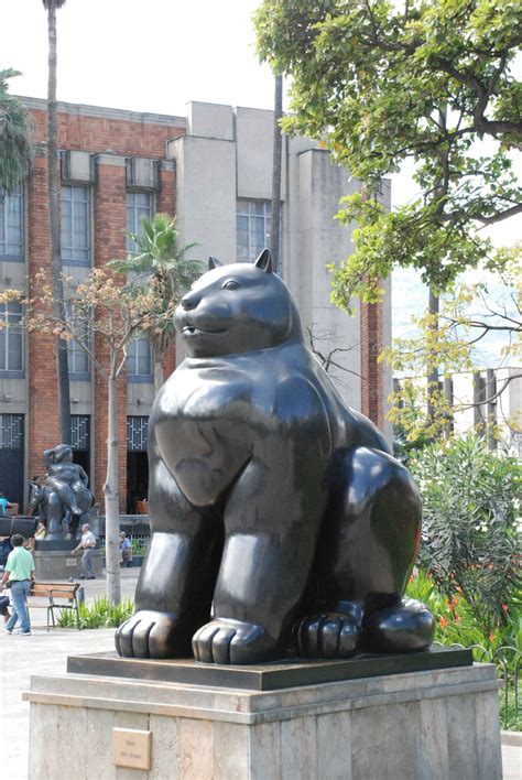 Fernando Botero sculptures in Medellin