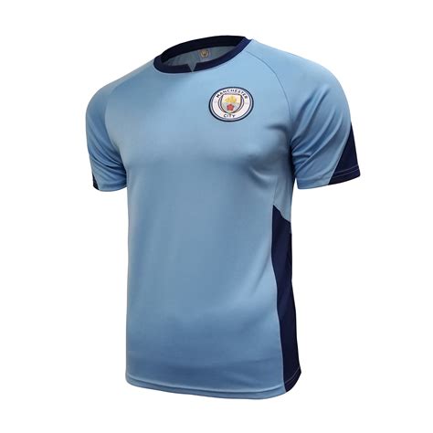 Icon Sports Men Manchester City Officially Licensed Soccer Poly Shirt Jersey -02 Large - Walmart.com