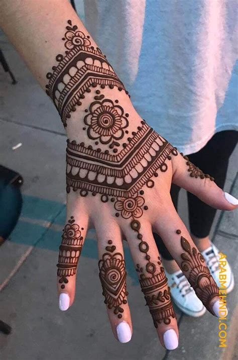 50 Georgia Mehndi Design (Henna Design) - October 2019 | Back hand mehndi designs, Beginner ...