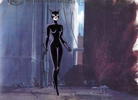 Catwoman art from her planned late-90's spin-off of Batman: The Animated Series Animated Cartoon ...