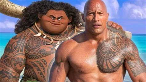 Dwayne Johnson 'Brings Maui Back to Life,' Shares Moana 2 BTS Photo