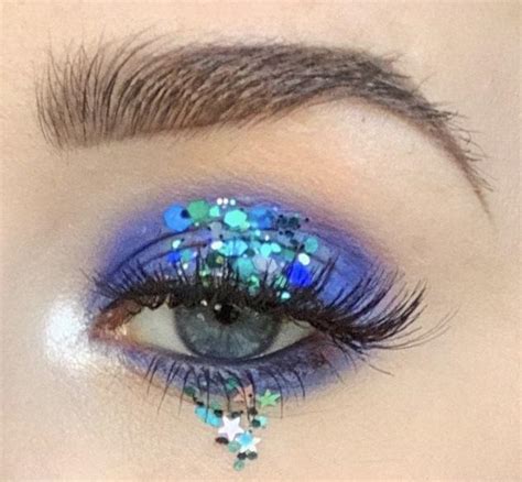 Blue Glitter : r/MakeupAddiction