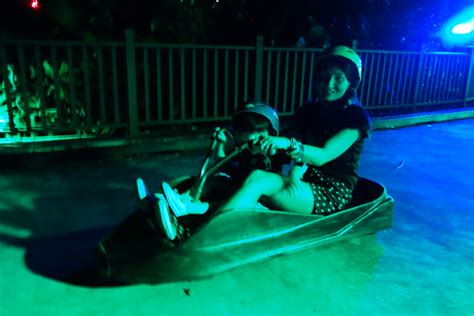 Fun night out at Sentosa's Skyline Luge! - Cherieladie;