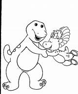 Free Printable Barney Coloring Pages For Kids sketch template