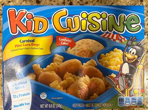 Kid Cuisine: Carnival Mini Corn Dogs - Paula Eats