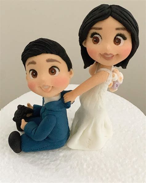 OC’s Kitchen on Instagram: “Game over wedding cake topper #littlemissoctoppers” | Wedding cake ...