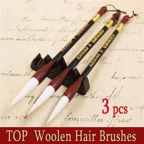 Aliexpress.com : Buy 3 pcs Calligraphy Brushes wool hair brushes pen set for artist painting ...