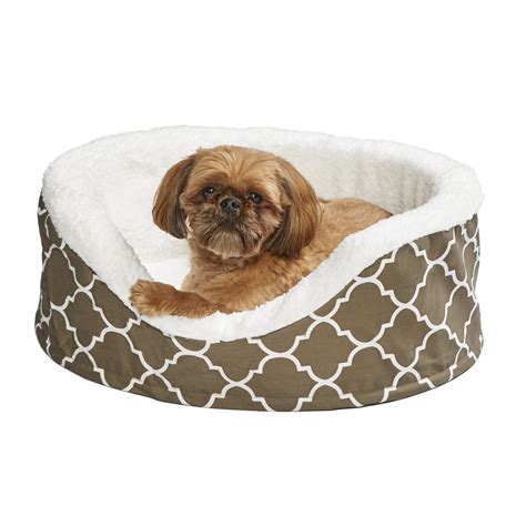 MidWest Orthopedic Nesting Dog Bed with Teflon, Small, Brown - Walmart.com