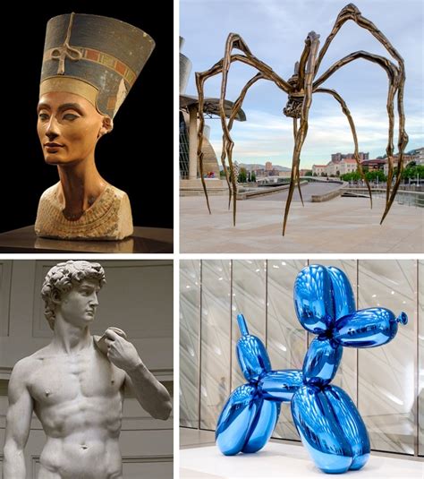 15 Famous Sculptures in History from Michelangelo to Jeff Koons