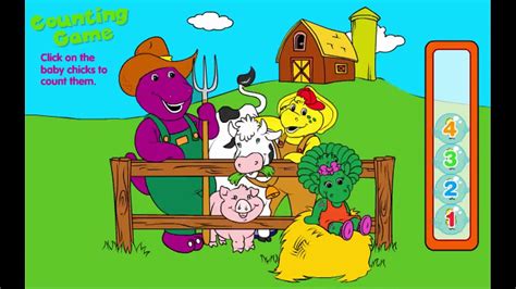 Barney & Friends Count with BJ Animation Sprout PBS Kids Game Play Walkthrough - video Dailymotion