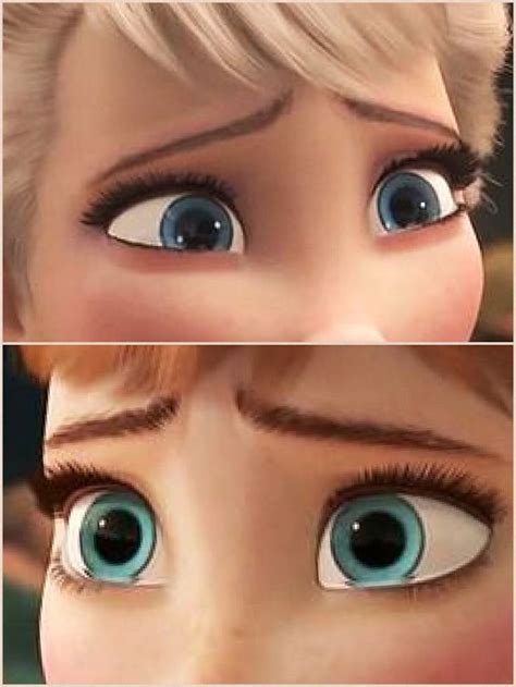 Elsa and Anna nearly crying... | Princesas disney, Bosquejo de la cara ...