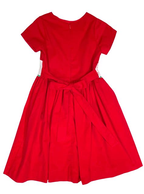 Red Candy Cane Waist Dress - Monday's Child