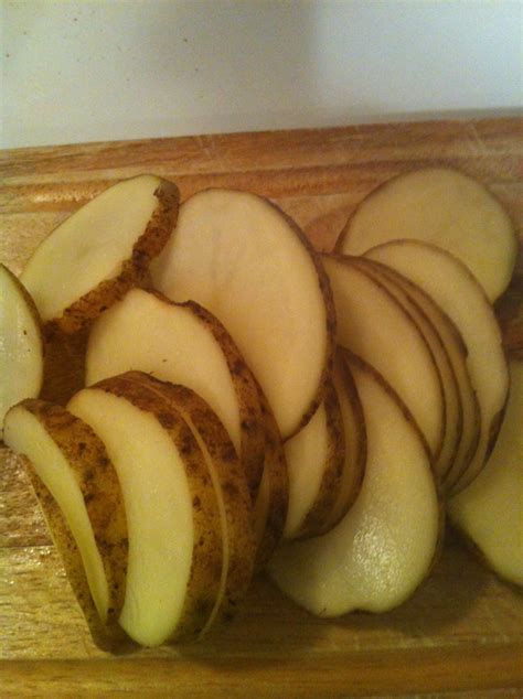 Sliced baked potato chips - Kelly's Recipes