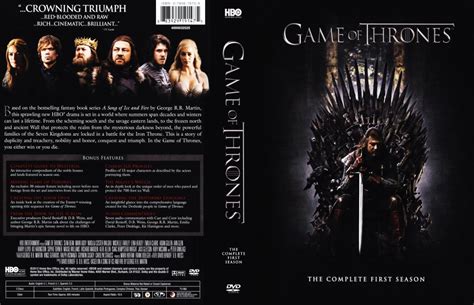 Game Of Thrones Season 1 - TV DVD Scanned Covers - Game Of Thrones ...