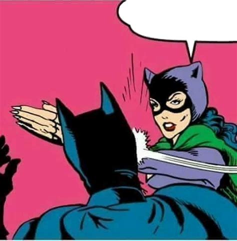 Catwoman Slaps Batman Blank Template - Imgflip