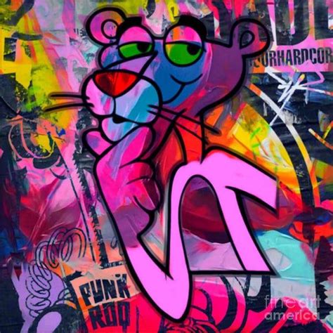 XXL Motiv Panther Punk Rod Ölmalerei/Reproduktion/Open | Etsy | Panther art, Street art graffiti ...