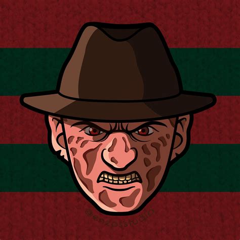 Freddy Krueger Vector Art. Follow me @enzosstudio : r/vectorart