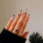 22 Top Trending Black French Tip Nails | BeautyStack